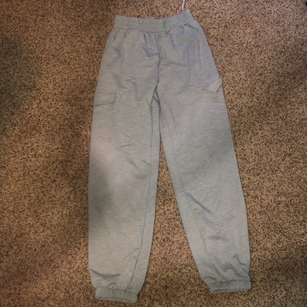 brand new grey joggers